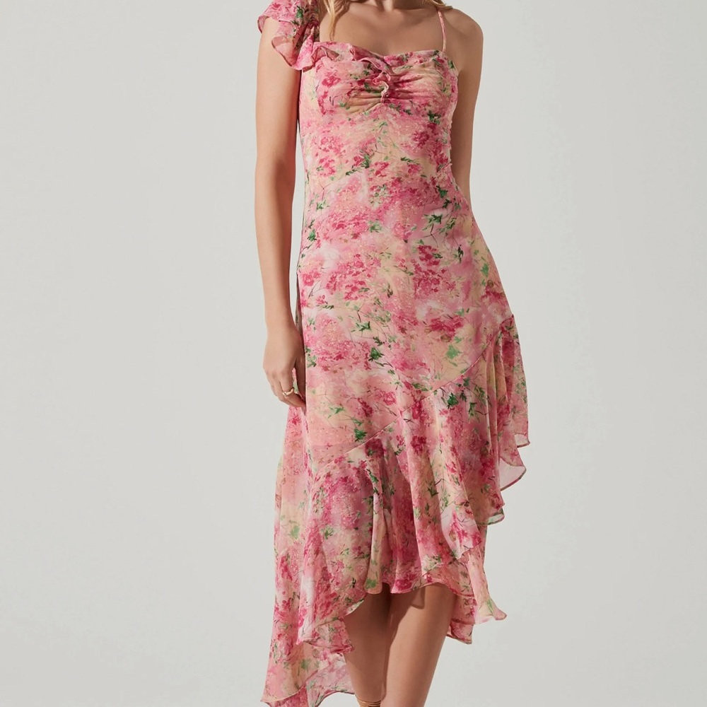 Astrthelabel Camila Floral MIDI dress